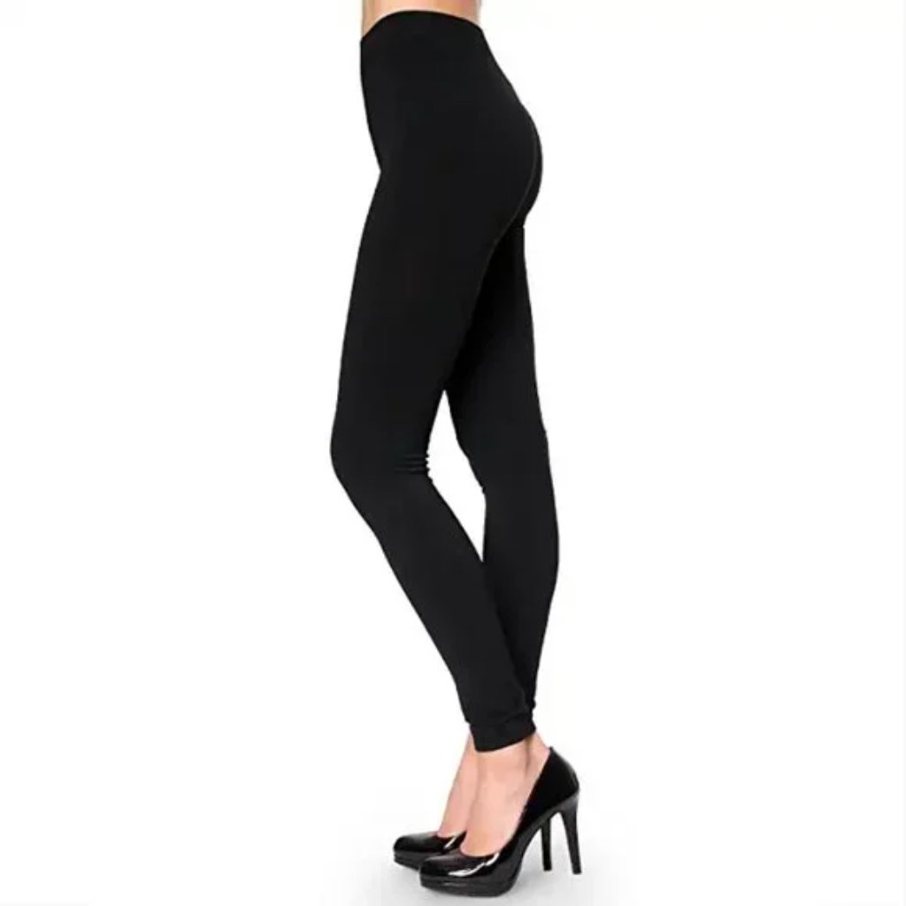 2 Pairs Of Et Tu Brand Sofra Leggings  Brown And Black Womens Leggings